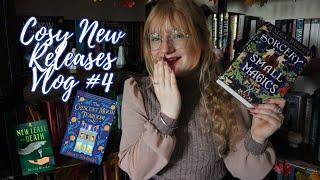 Cozy Fantasy & Mystery books ~ NEW Cozy Releases Vlog Episode 4