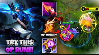 NEW BUFFED FLEETWORK IS VERY BROKEN ON GWEN! WILD RIFT (RUNES & BUILD)