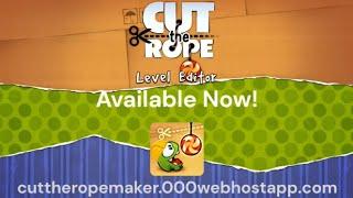 Cut The Rope Level Editor: Official Trailer