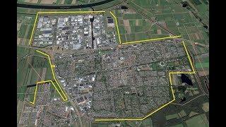 Waalwijk rond op 120 meter hoogte UltraHD 4K (28 min)