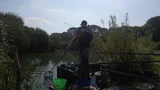 Live fishing match at Bolingey