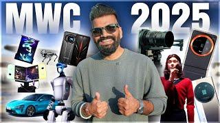 MWC 2025 - Projector Smartphones, Robots, Xiaomi Camera, Samsung Tri Fold, DragonWing, AI & More