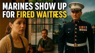 She Was Fired for Helping a Veteran’s Dog! Minutes Later, Marines Stormed the Café |Touching Stories