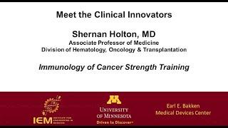 Meet the Clinical Innovators - Shernan Holton