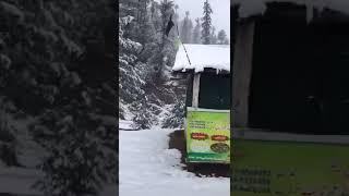 First snowfall at yakhtanga shangla kpk