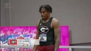 Elijah Godwin 44.75 400m SEC 2023 Indoor track and field championships.