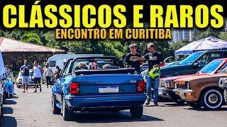 MUITOS CARROS ANTIGOS em encontro ESPECIAL CURITIBA: qual o seu favorito?