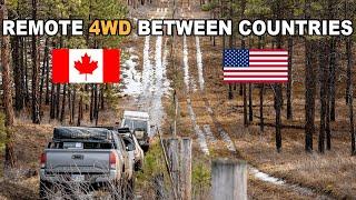 Border Line 4WD Route | 400 Kilometres Off-road Chasing The Kootenay River