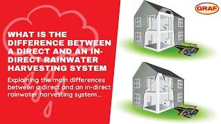 What's The Difference Between An In-Direct And A Direct Rainwater Harvesting System