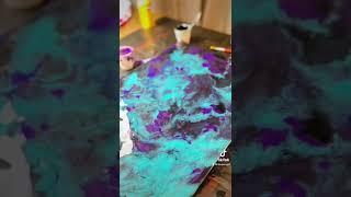 Acrylic/ Fluid art #fluidart #acrylicpainting #acrylicpouring