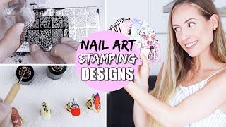 NAIL ART - Stamping Designs  | Nails »Lalalunia«