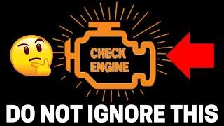 Why Is My Check Engine Light On?  Easy Fix!