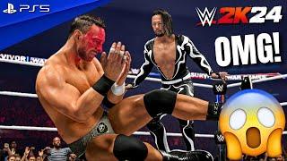 WWE 2K24 - Shinsuke Nakamura vs. LA Knight (c) - WWE United States Championship Match | PS5™ [4K60]