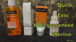 Oily skin care routine at home | skin care routine men | oily skin care for products