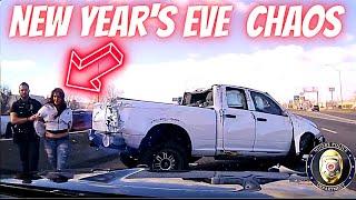 New Year's Eve chaos--- Bad drivers & Driving fails -learn how to drive #1285