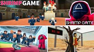 SHRIMP GAME - Full Gameplay ( All Games ) - Roblox