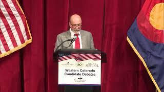 2024 Club20 Debates- Colorado 2nd Congressional District- Marshall Dawson (R)