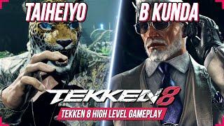 TEKKEN 8  TaiHeiYo (KING) vs B kunda (VICTOR) Aggressive Gameplay  T8 Player Match 