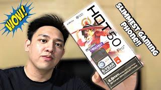 INFINIX HOT 50 PRO+ - WORLD’S SLIMMEST GAMING PHONE!! UNBOXING!