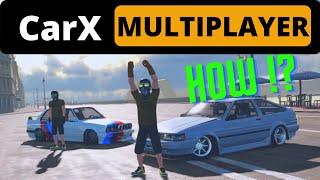 How to play Multiplayer in CarX Drift Racing 2 mobile/ios/pc/laptop | CRAZY CAR