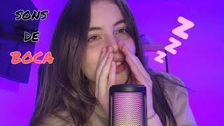 ASMR INAUDÍVEL | Sons de boca