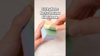 Sticky Notes Hacks that you didn't know. #shorts