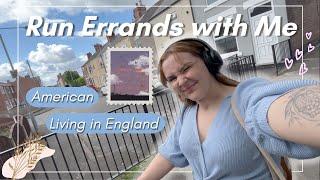 VLOG: Run Errands with Me and My Assistance Dog as an American living in England!