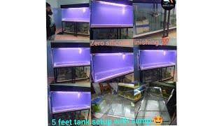 5 feet tank setup with best filtration ( sump filter)phone no:9832961288.