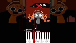 Sprunki NEW IQ TEST Guess Which Item Fits v2 | Incredibox Sprunki (@2DStyle) - Octave Piano Tutorial