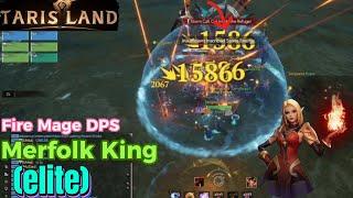 Tarisland: Merfolk King (Elite) - Fire Mage DPS