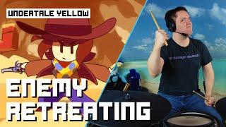 Enemy Retreating From Undertale Yellow On Drums!