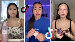 Makeup Tutorial Tiktok Compilation - GRWM  ( Get Ready With Me ) ️(Skincare, Makeup, Outfits) 1057