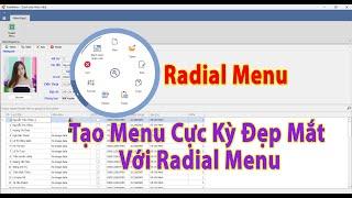 DevExpress RadialMenu | Tạo Menu cực kỳ đẹp mắt với RadialMenu | KhoaiCodeTV