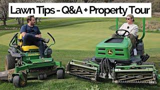 Talking YouTube $, Robot Mowers & Property BTS with @LawnTips