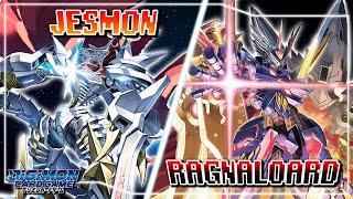 Digimon Card Game : JESmon (Red) VS Ragnaloardmon (Black) [ST-12/13]