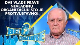 Dušan Janjić - Dve vlade prave nevladinu organizaciju što je protivustavno!