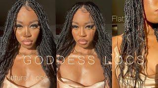 How To Create Knotless Goddess Locs (Human hair blend)