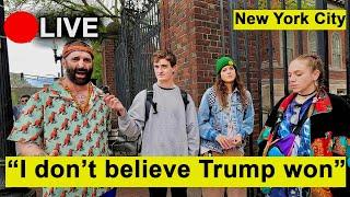 IRL live Americans Reaction to Trump Winning the Election