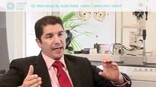 GLENN How exactly does laser vision correction work?