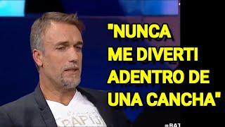 BATISTUTA CONFIESA QUE NUNCA FUE FELIZ ADENTRO DE UNA CANCHA