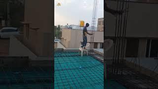 Slab Concreting Process | Slab Concreting | Concrete Pump | #slab #construction #viralvideo #shorts