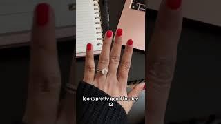 Livi Manicure vs Salon Mani - day 12!