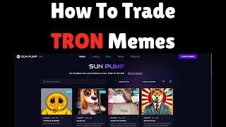 How To Trade SunPump Memes | New TRON Trading Bot