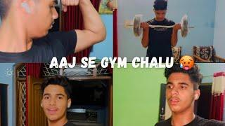 Aaj se gym chalu || system hang || mayank choudhary vlogs