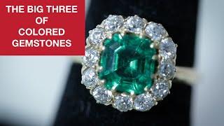 The Big Three of Colored Gemstones | Skinner Auctions