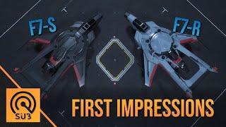 Anvil Hornet F7-S Ghost & F7-R Tracker | A Star Citizen's First Look