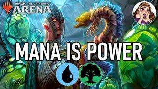 BIGGEST RAMP EVEN 534 MANA TURN 5 | Simic Ramp | MTG arena Explorer