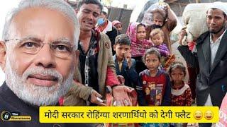 Modi government decides to give flats to #Rohingya refugees in Delhi #shorts