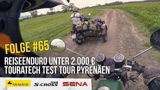 Reiseenduro unter 2000 € MZ ETZ 250 & Touratech Test Tour Pyrenäen – Motorradreise.TV #65