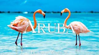 Aruba 4K Fantastisk luftfilm - Meditation Afslappende musik - Smuk natur